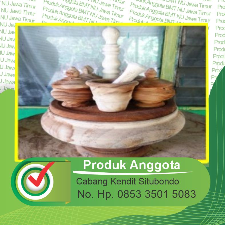 Kerajinan  Bubut Kayu Ukir