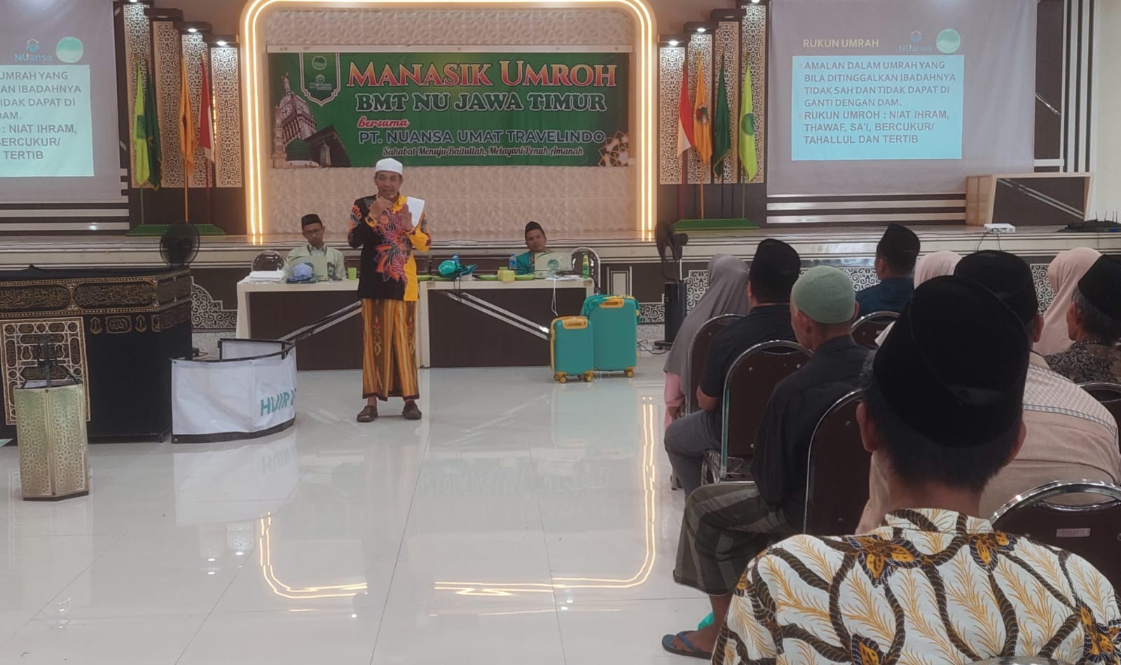 Dirut BMT NU Jatim Bekali Jamaah dengan Manasik Umrah