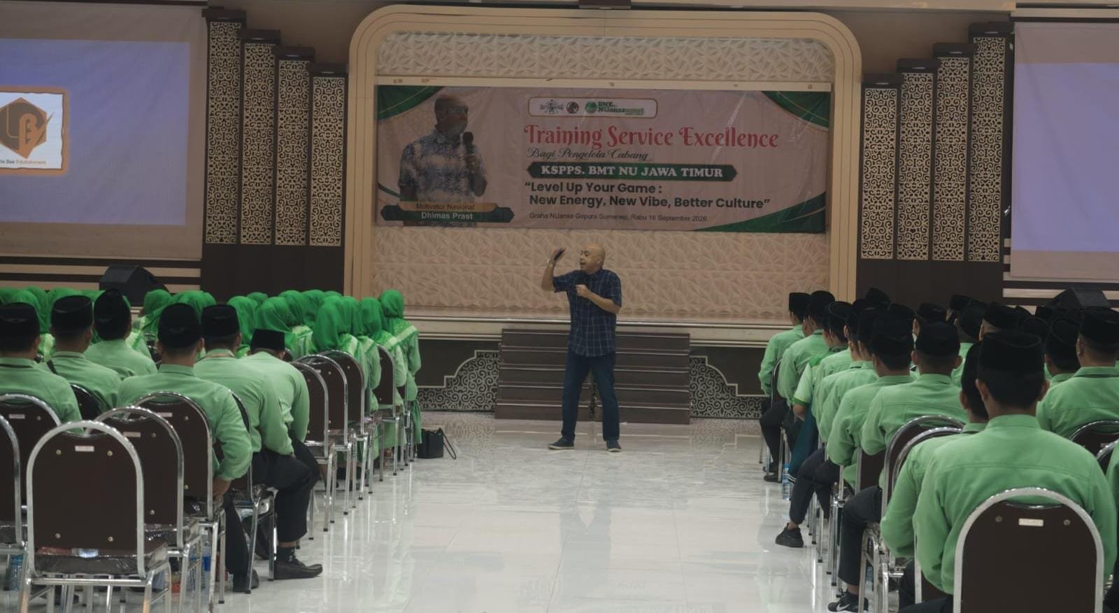 BMT NU Jatim Gelar Training Service Excellence, Pengelola Diajak Naik Level dalam Pelayanan