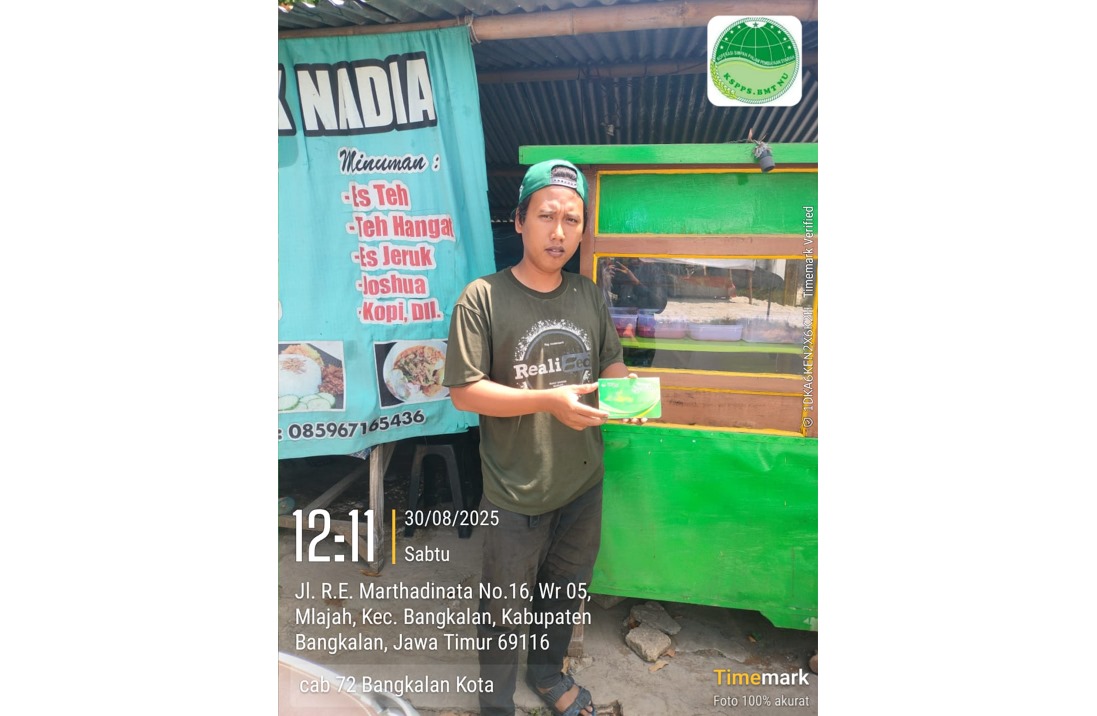 Pemuda Bangkalan Bangun Usaha dari Nol Kini Berdaya Berkat BMT NU Jatim