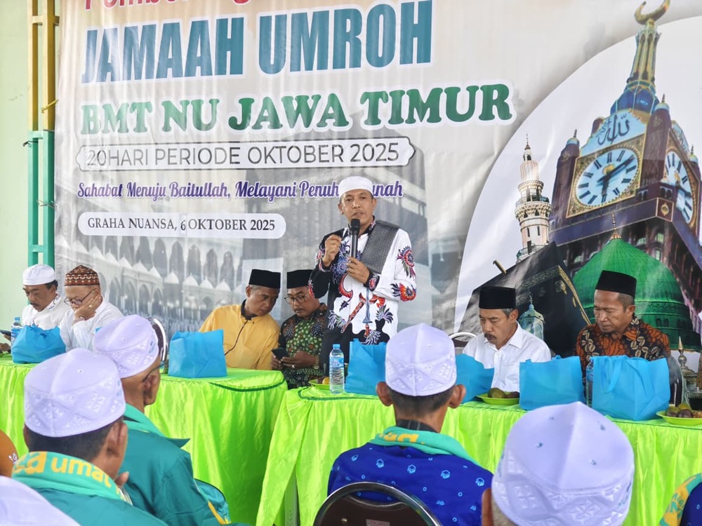 Langkah Penuh Berkah: 47 Jamaah Umrah Diberangkatkan BMT NU Jatim Menuju Baitullah