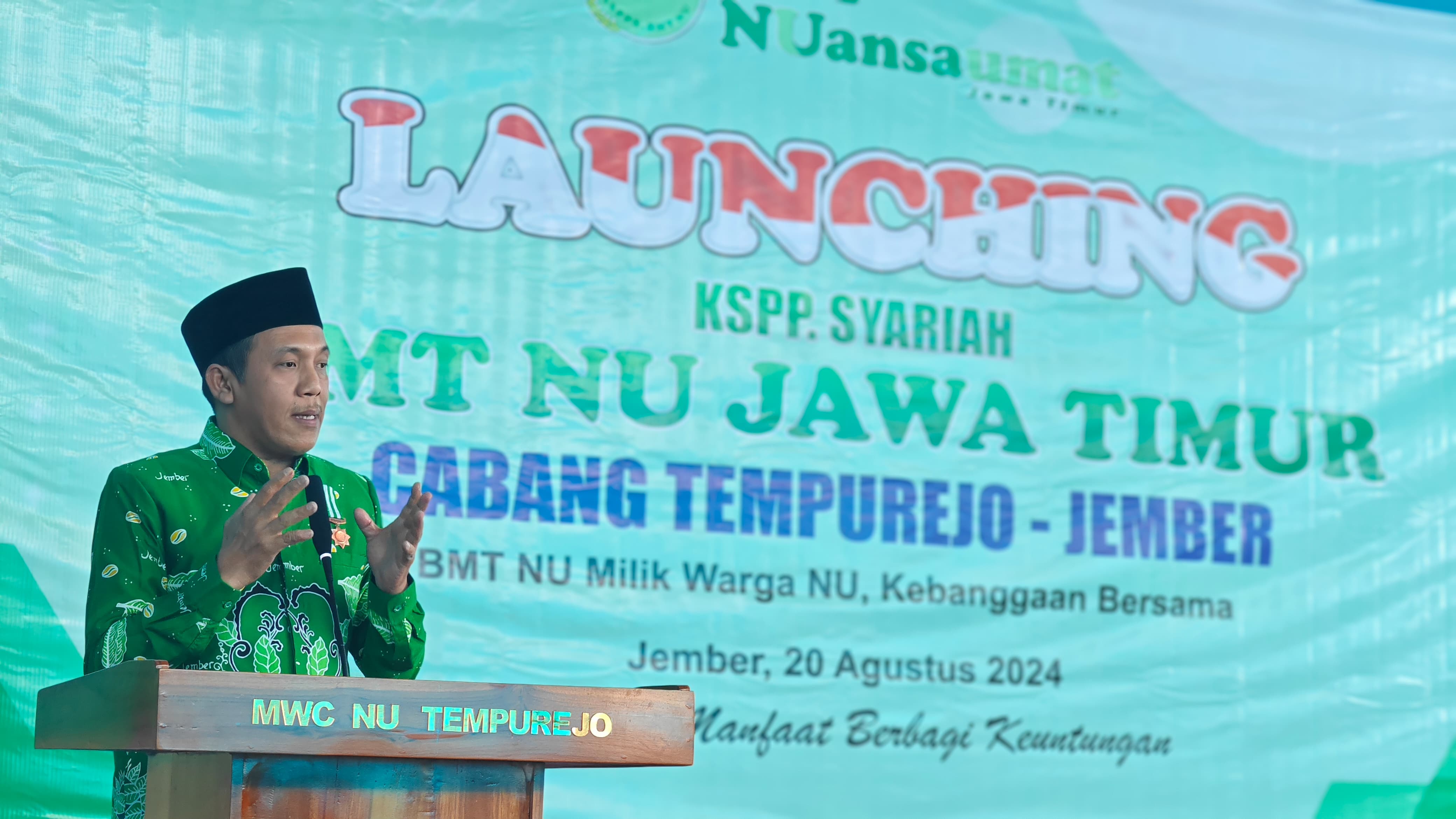 BMT NU Jatim Launching Cabang ke 104 di Bulan Kemerdekaan