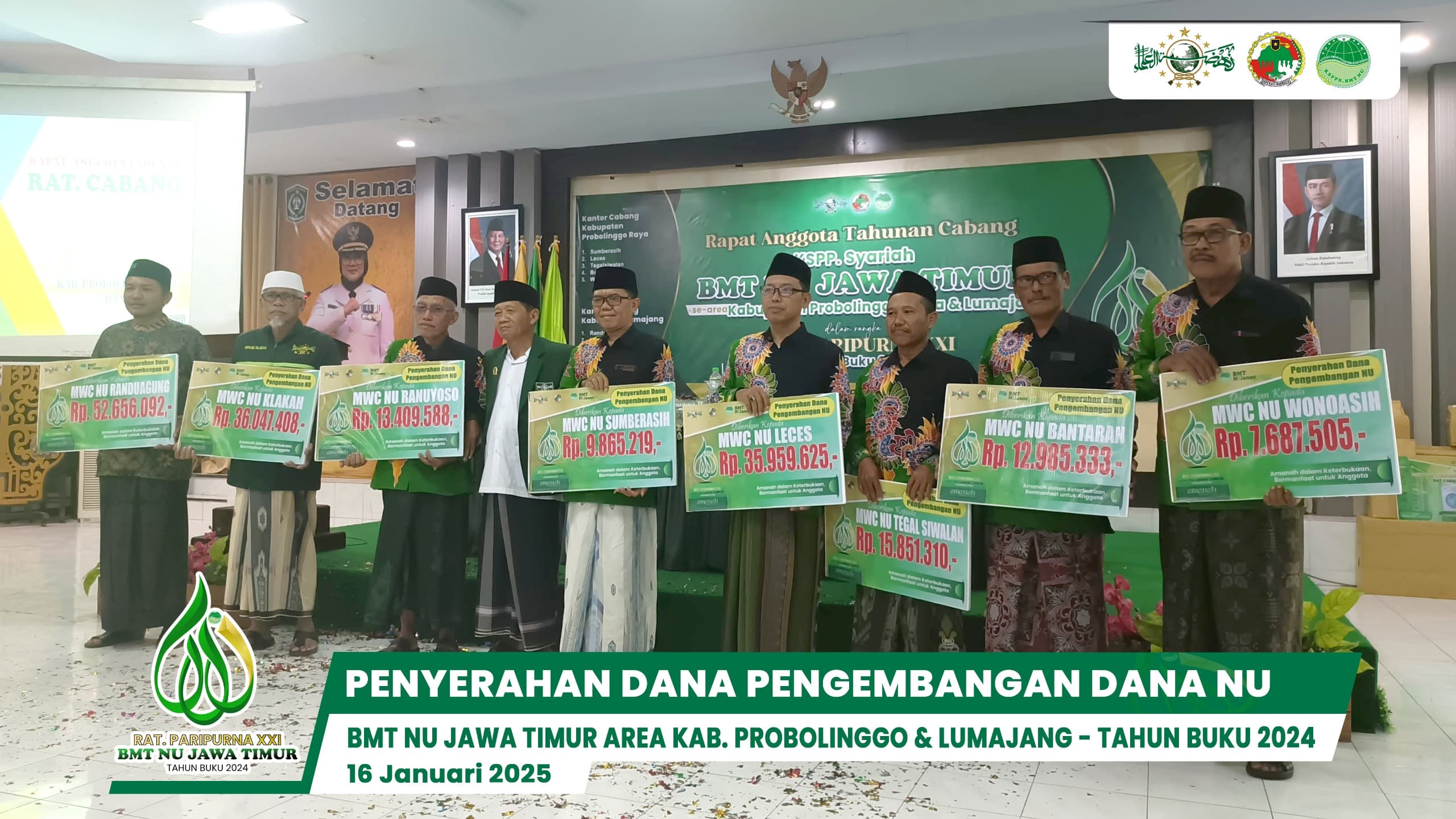 Wakil Ketua PCNU Lumajang Sebut Kemandirian NU Kian Terwujud Berkat BMT NU Jatim