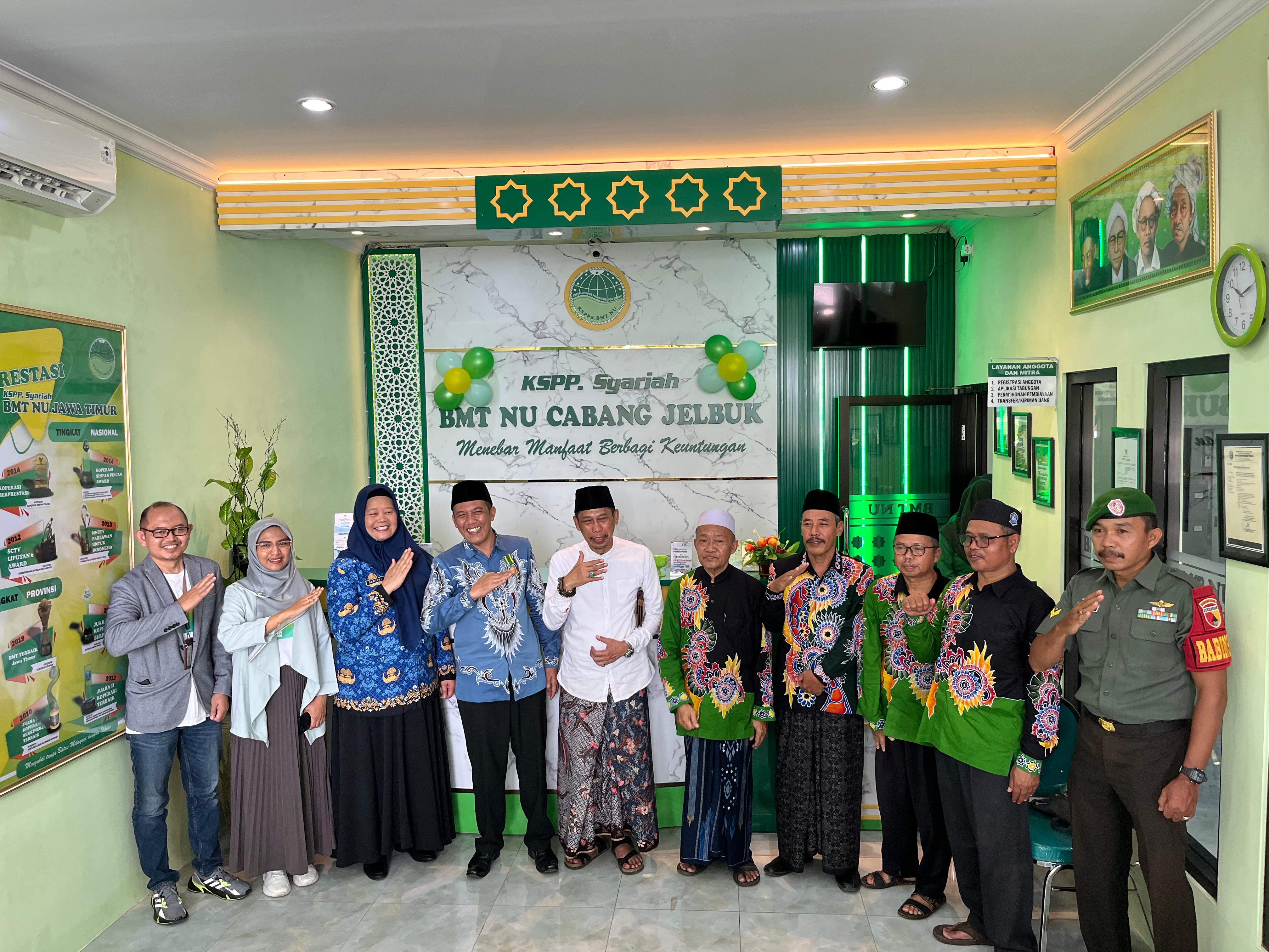 PCNU Jember Sambut Baik Peresmian BMT NU Cabang Jelbuk
